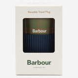 Barbour Reusable Tartan Travel Mug in Classic Tartan