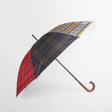 Barbour Full Length Umbrella in Dress/Cardinal/Dark Shadow