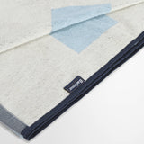 Barbour Archive Beach Towel with Surf Blue Logo