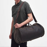 Barbour Wax Holdall in Olive