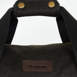 Barbour Explorer Wax Duffle Bag in Olive