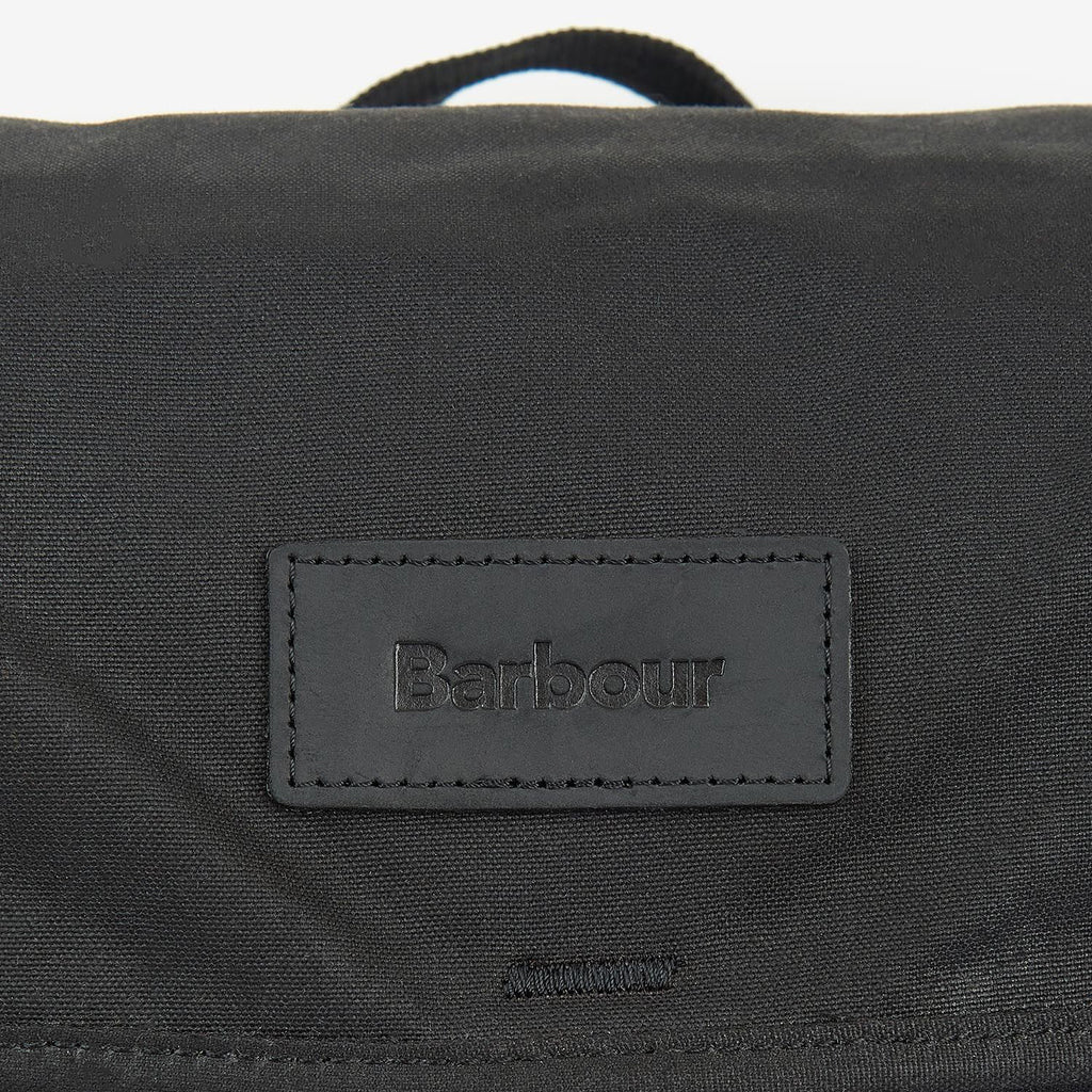 Barbour Essential Wax Backpack in Black Sinclairs Online