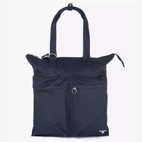 Barbour Cascade Two Way Tote Bag in Navy