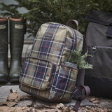 Barbour Torridon Backpack in Classic Tartan