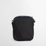 Barbour Field Wax Crossbody Bag in Navy Tartan