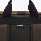 Barbour Field Wax Backpack in Olive/Black