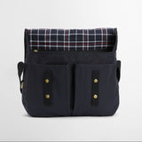 Barbour Transport Riever Crossbody Bag in Navy