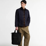 Barbour Field Wax Backpack in Dark Classic Tartan
