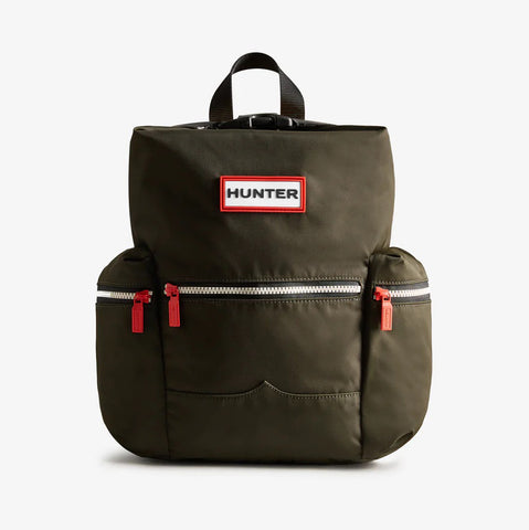 Hunter Original Top Clip Backpack in Olive