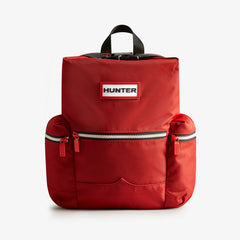 Hunter Original Nylon Backpack Red with Black Trim, NWT HUNTER KIDS]KIDS Original Nylon Military Backpack [RED  main image 2