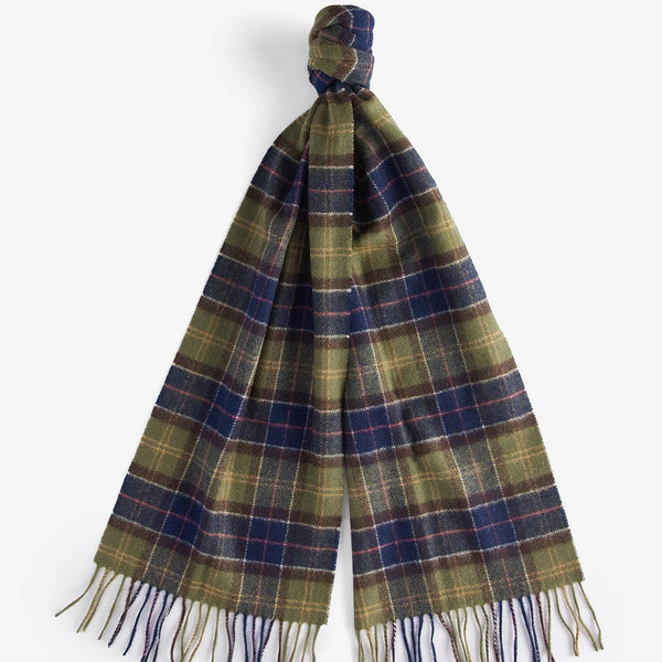 Barbour Tartan Lambswool Scarf in Classic Tartan