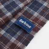 Barbour Lambswool Scarf in Midnight Oak Tartan
