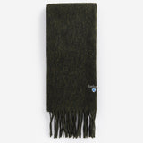 Barbour Lambswool Scarf in Seaweed