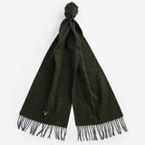 Barbour Lambswool Scarf in Seaweed