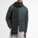 Barbour Lambswool Scarf in Seaweed