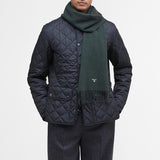 Barbour Lambswool Scarf in Forest Green