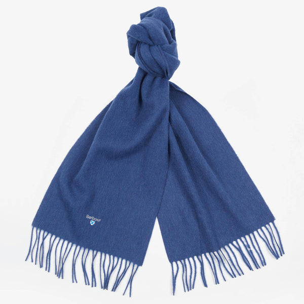 Barbour Lambswool Scarf in True Navy