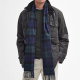 Barbour New Check Scarf in Black Watch