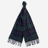 Barbour New Check Scarf in Black Watch