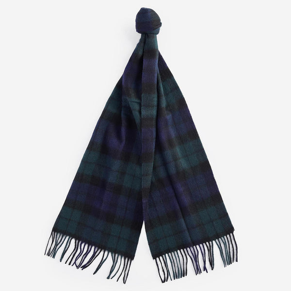 Barbour New Check Scarf in Black Watch