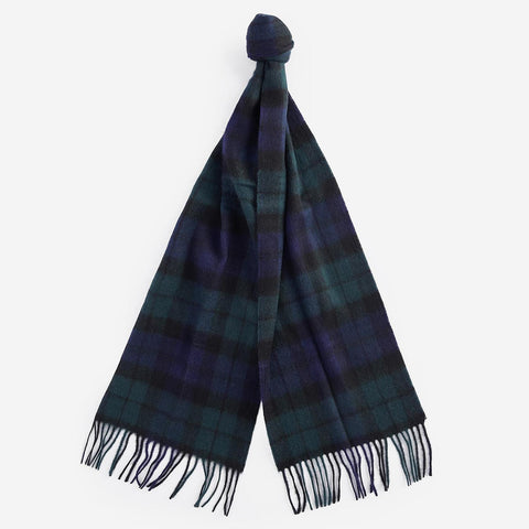 Barbour New Check Scarf in Black Watch