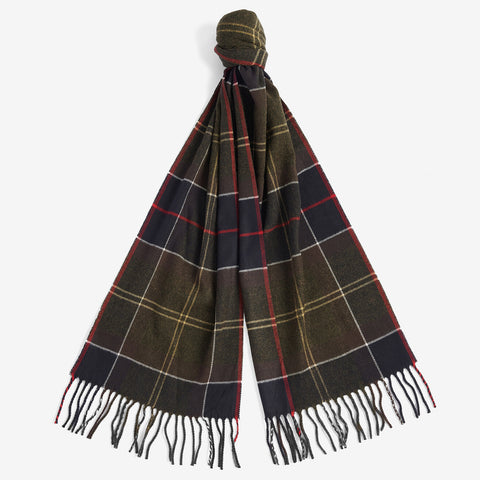 Barbour Galingale Tartan Scarf in Classic Tartan