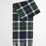 Barbour Galingale Scarf in Evergreen Tartan