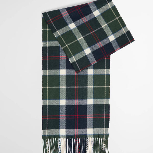 Barbour Galingale Scarf in Evergreen Tartan