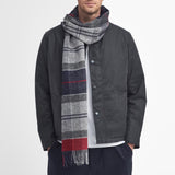 Barbour Inverness Scarf in Blue Granite