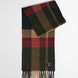 Barbour Westerdale Scarf in Sage/Sandstone