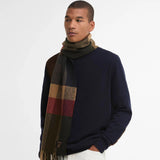 Barbour Westerdale Scarf in Sage/Sandstone