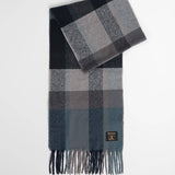 Barbour Westerdale Scarf in Dark Slate/Smoke