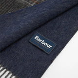 Barbour Marsden Reversible Scarf in Grey/Navy