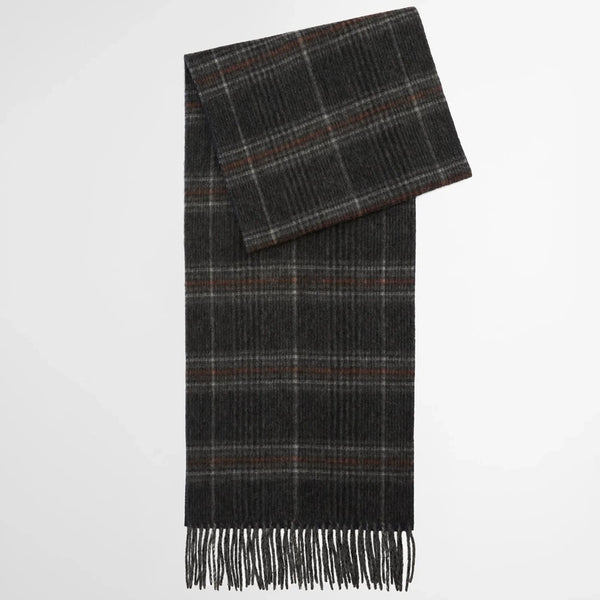 Barbour Marsden Reversible Scarf in Grey/Navy