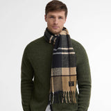 Barbour Yorklane Scarf in Birchwood Dress Tartan