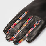 Paul Smith - Women's Concertina Swirl Print Glove in Black