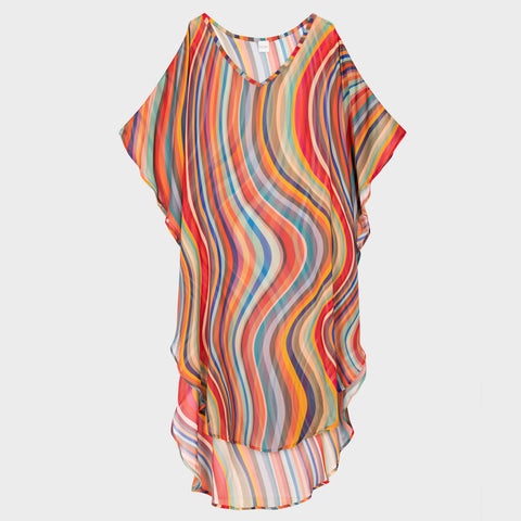 Paul Smith - Women's Sheer Swirl Print Tunic in Multicolour