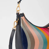 Paul Smith Women's Swirl Print Leather Mini Hobo Bag