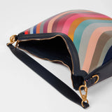 Paul Smith Women's Swirl Print Leather Mini Hobo Bag