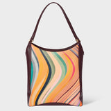 Paul Smith - Women's 'Dusky Swirl' Leather Shopper Bag