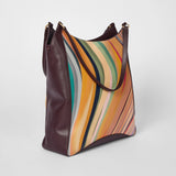 Paul Smith - Women's 'Dusky Swirl' Leather Shopper Bag