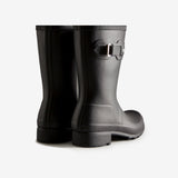 Hunter Women's Tour Foldable Short Wellington Boots in Black