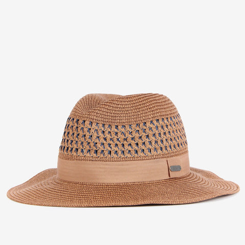 Barbour Marlowe Fedora Hat in Tan