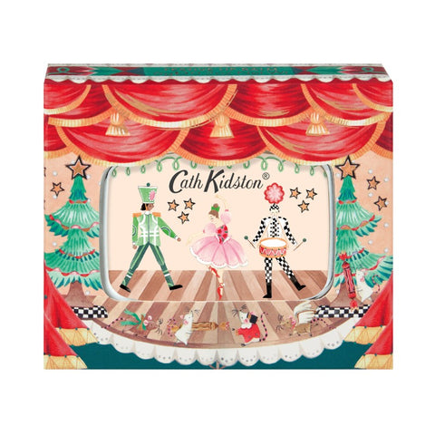 Heathcote & Ivory Nutcracker Theatre Mirror Compact Festive Lip Balm