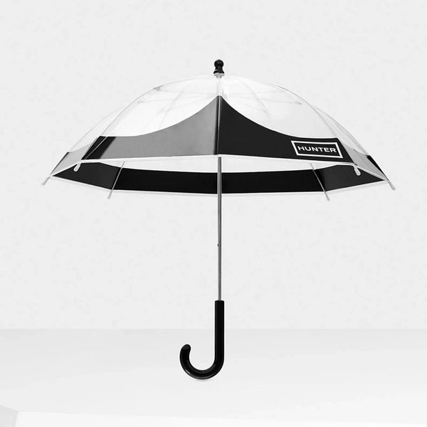 Hunter Kids Original Moustache Bubble Umbrella in Black