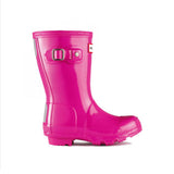 Hunter Original Kids Wellington Boot in Lipstick Gloss