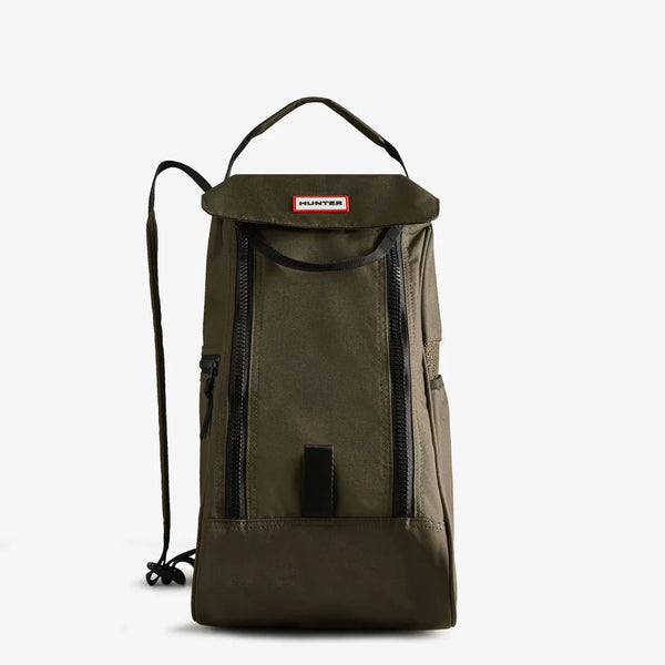 Hunter Barra Short Boot Bag in Kambaba Green