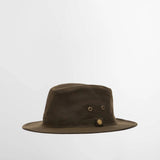 Barbour Men's Cryton Waxed Safari Hat in Olive