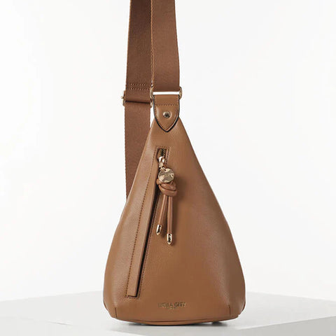 Luella Grey Darla Weekend Crossbody Bag in Camel