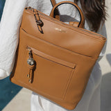 Luella Grey Ella Small Casual Backpack in Camel